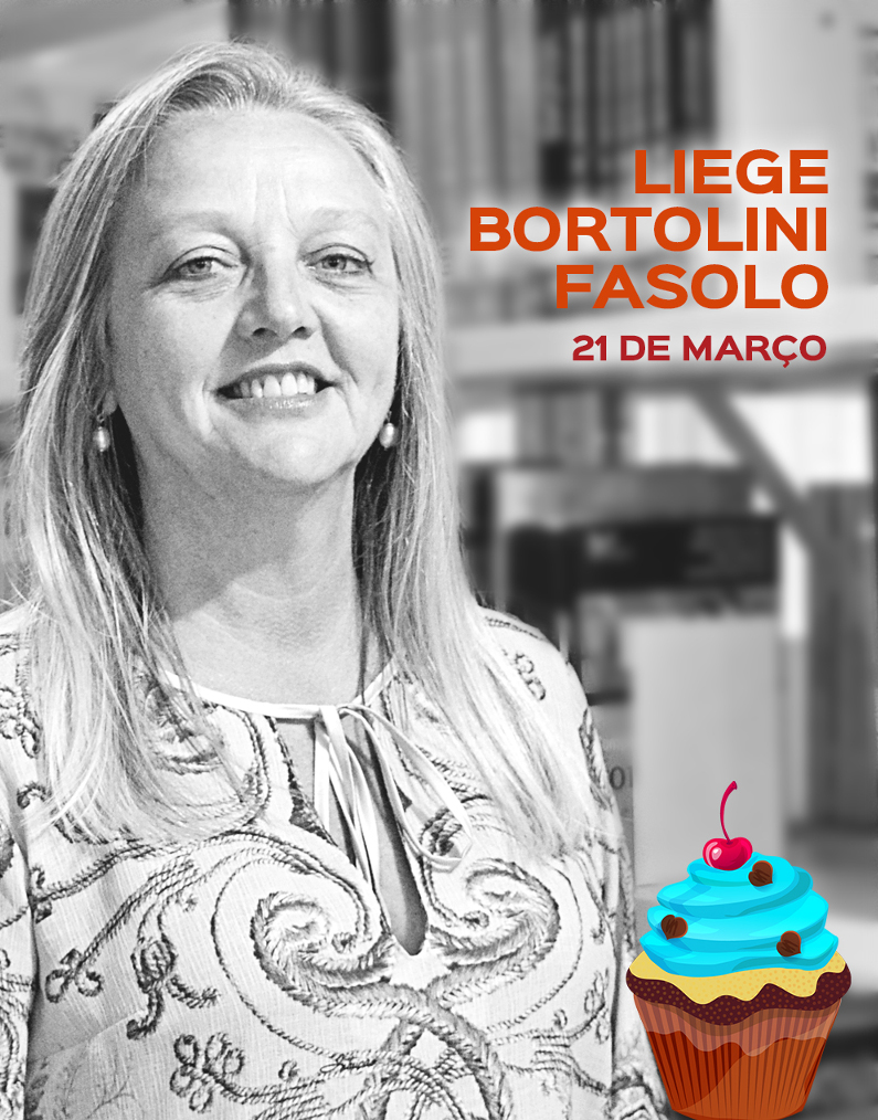 Hoje é o dia da professora Liege Bertolini Fasolo!